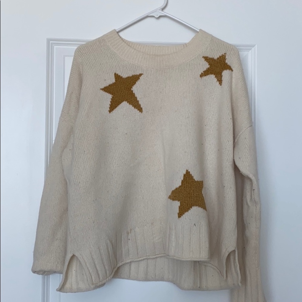 Madewell Star sweater